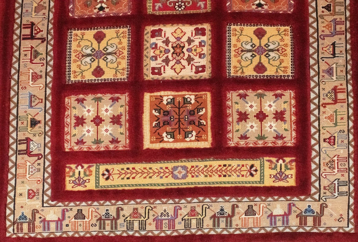 Tappeto Persero - Nomade - 148 x 105 cm - rosso