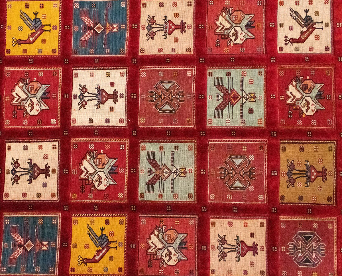 Tappeto Persero - Nomade - 170 x 120 cm - rosso