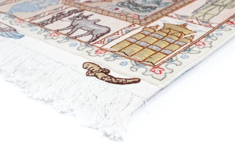 Tappeto Persero - Tabriz - Reale - 134 x 75 cm - beige