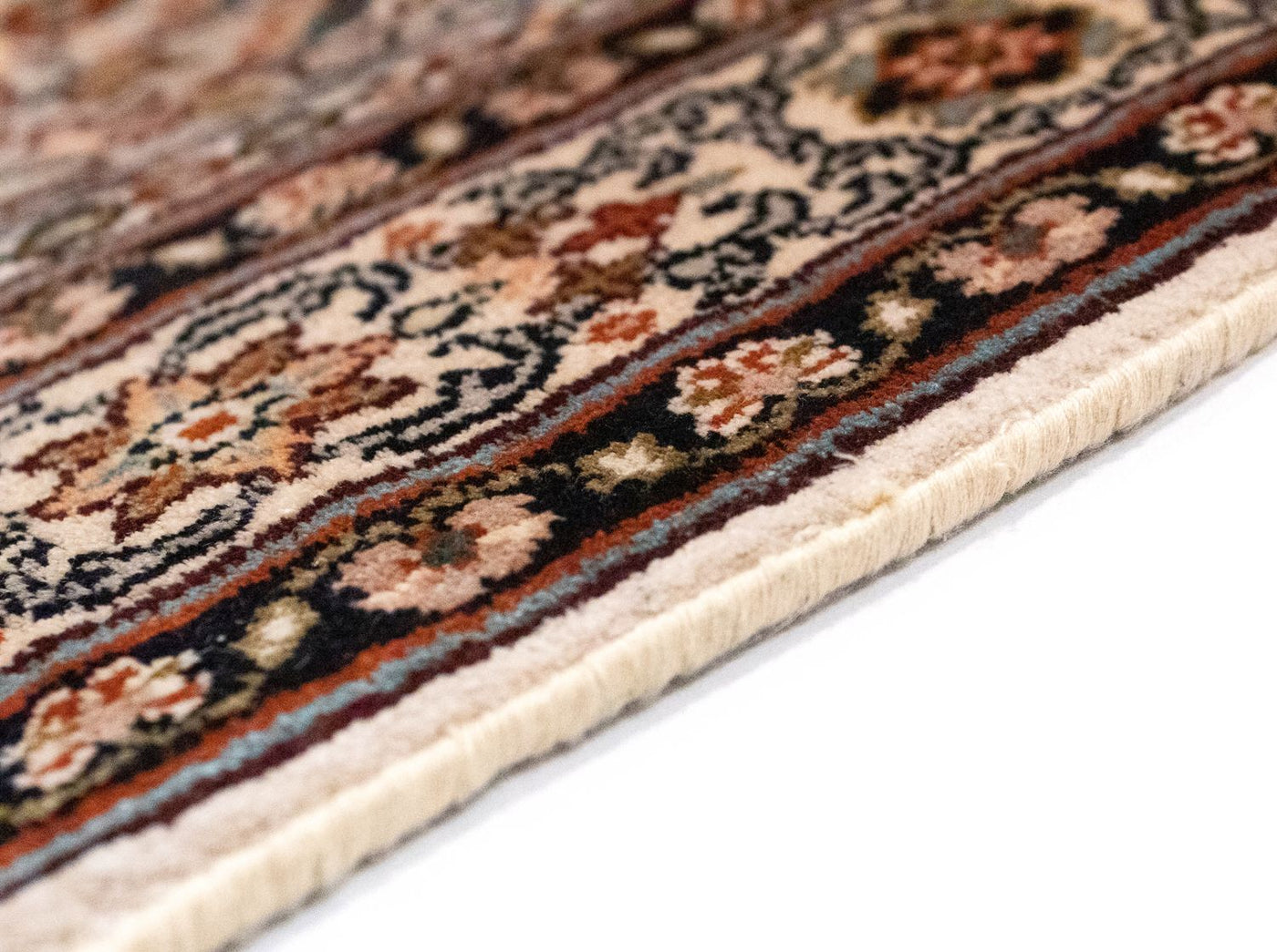Seta del Kashmir Tappeto 135x78cm - Tappeto orientale