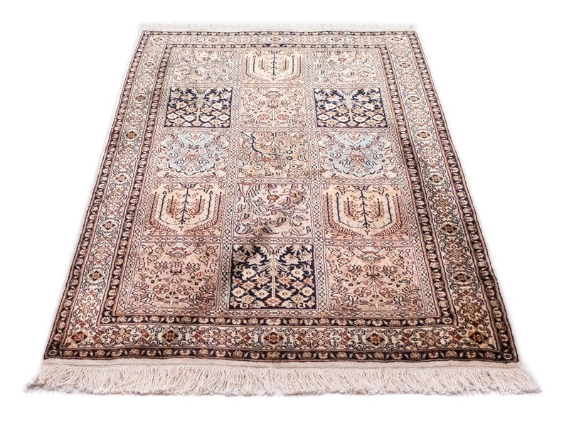 Tappeto di seta - Seta del Kashmir - 135 x 78 cm - multicolore