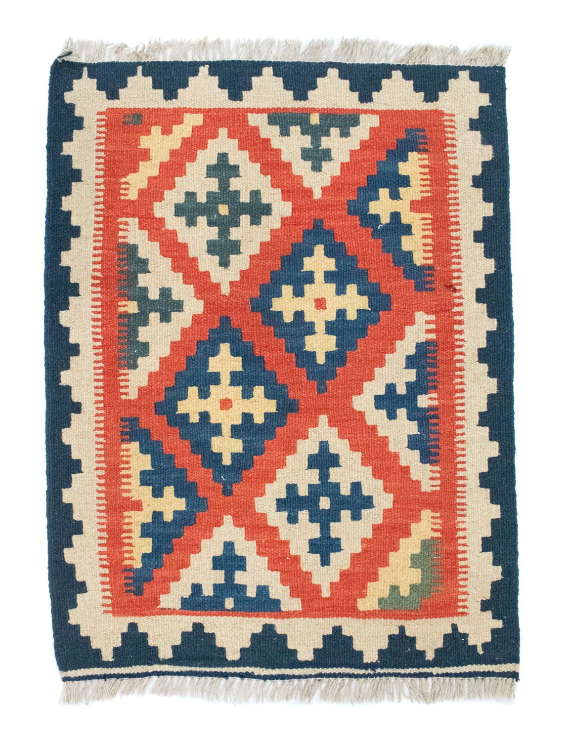 Tappeto Kelim - Orientale - 87 x 64 cm - arancione