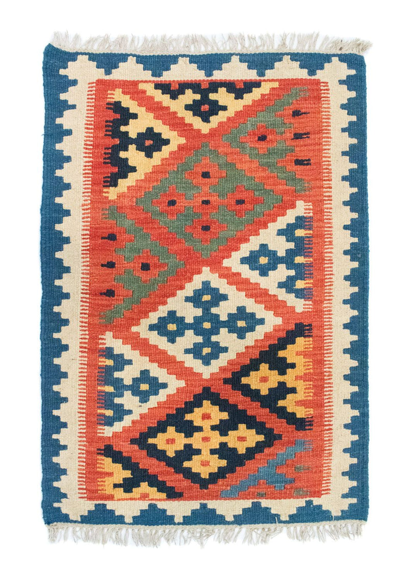 Tappeto Kelim - Orientale - 95 x 64 cm - arancione