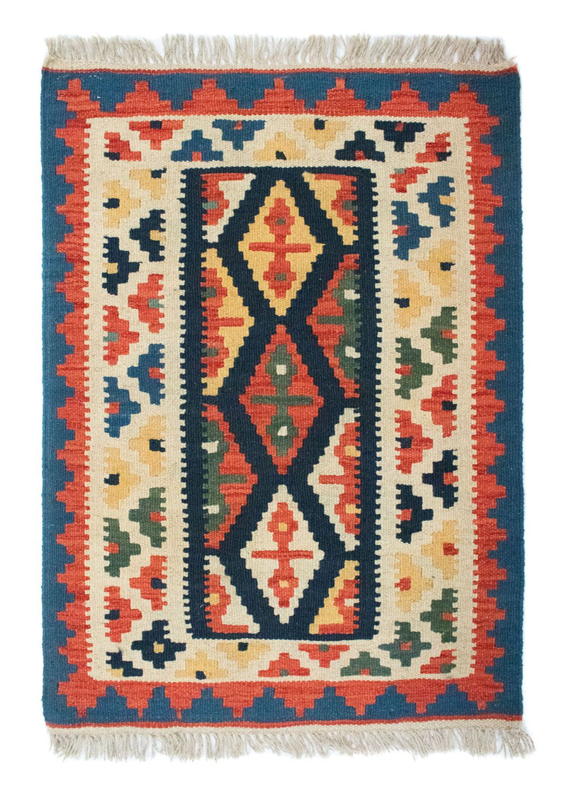 Tappeto Kelim - Orientale - 90 x 65 cm - beige