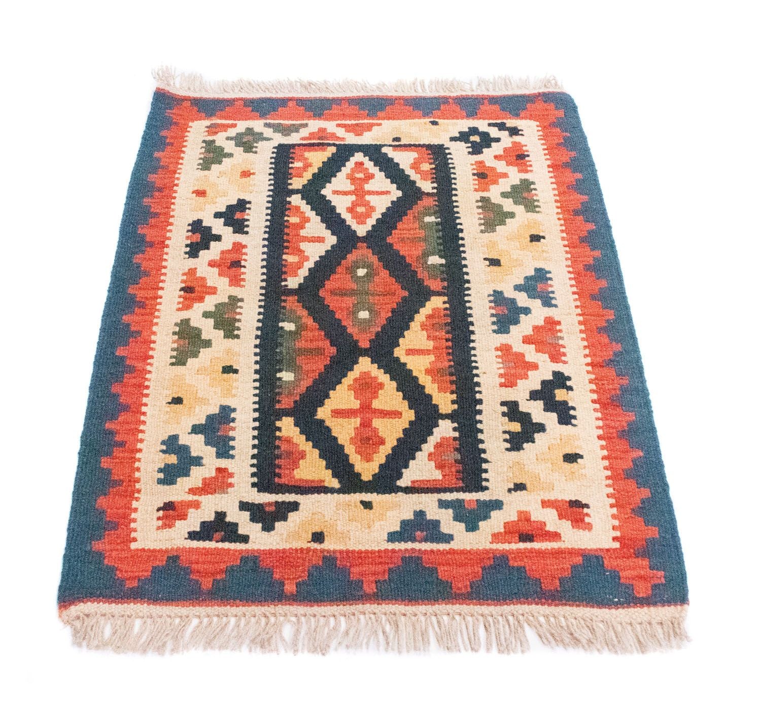 Tappeto Kelim - Orientale - 90 x 65 cm - beige