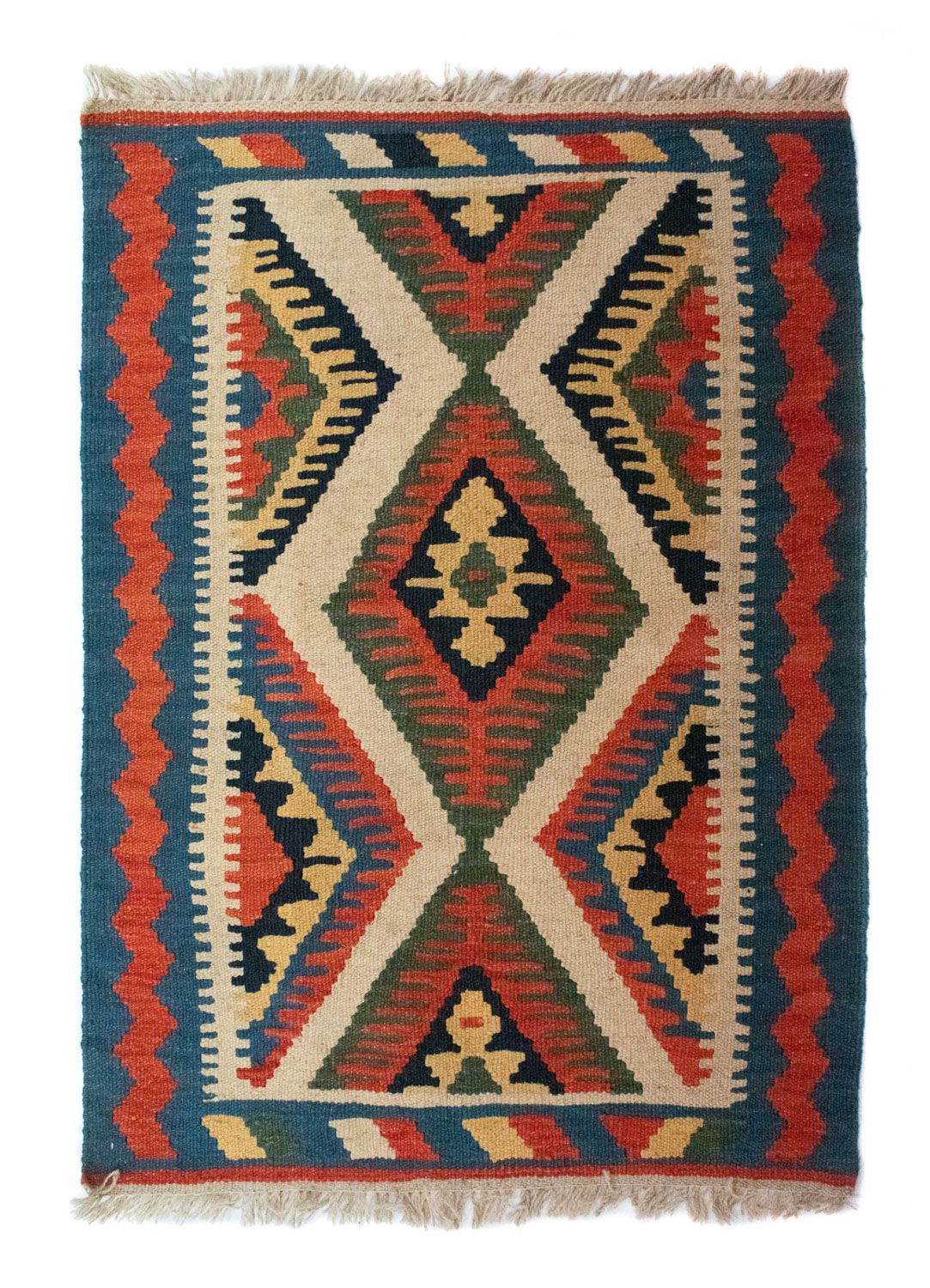 Tappeto Kelim - Orientale - 90 x 64 cm - beige