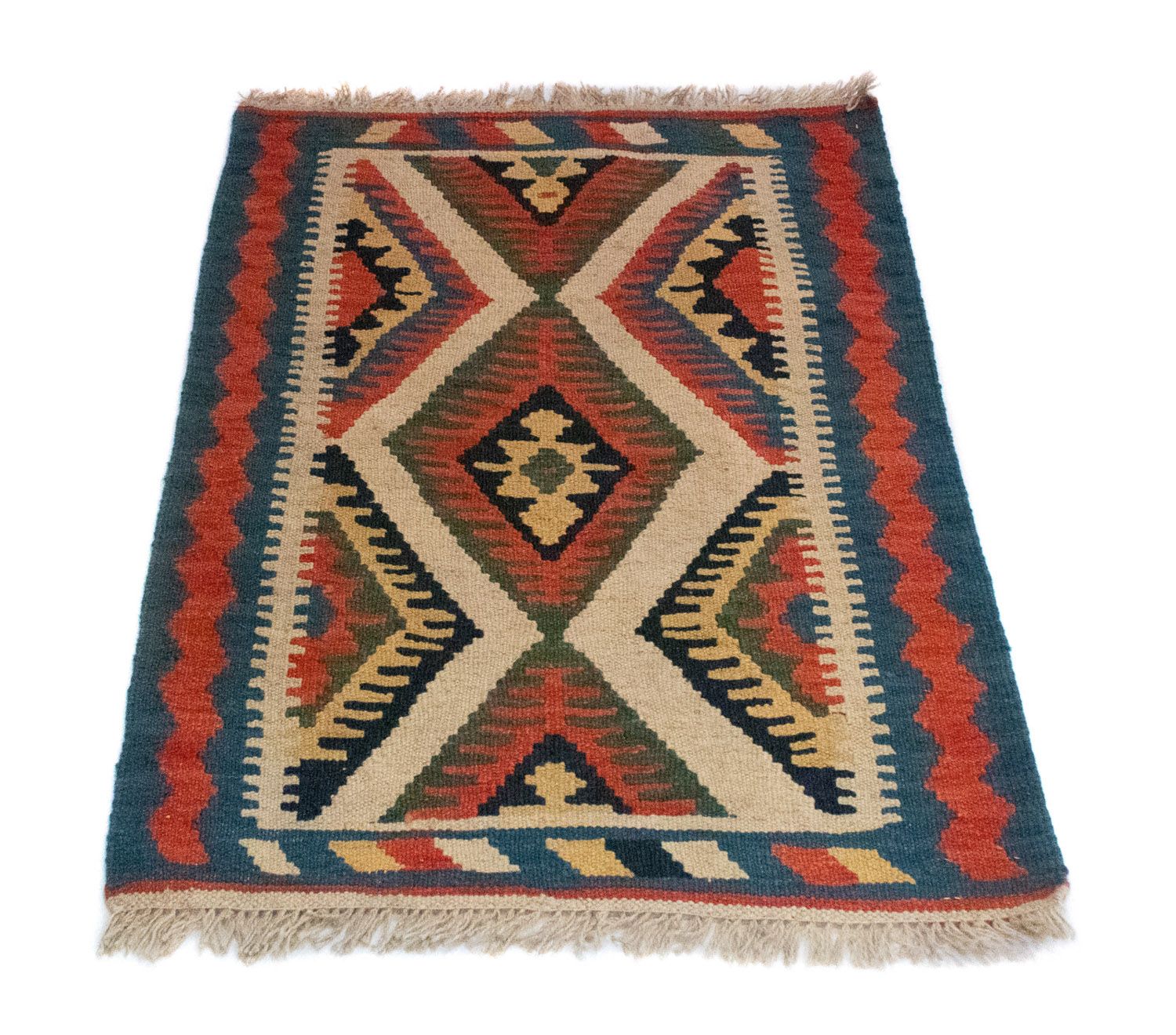 Tappeto Kelim - Orientale - 90 x 64 cm - beige