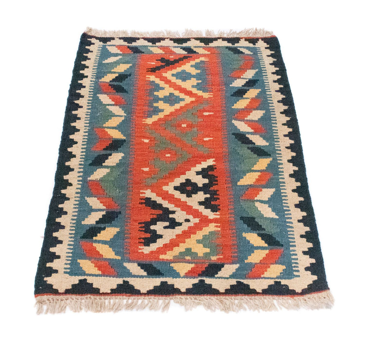 Tappeto Kelim - Orientale - 87 x 60 cm - blu