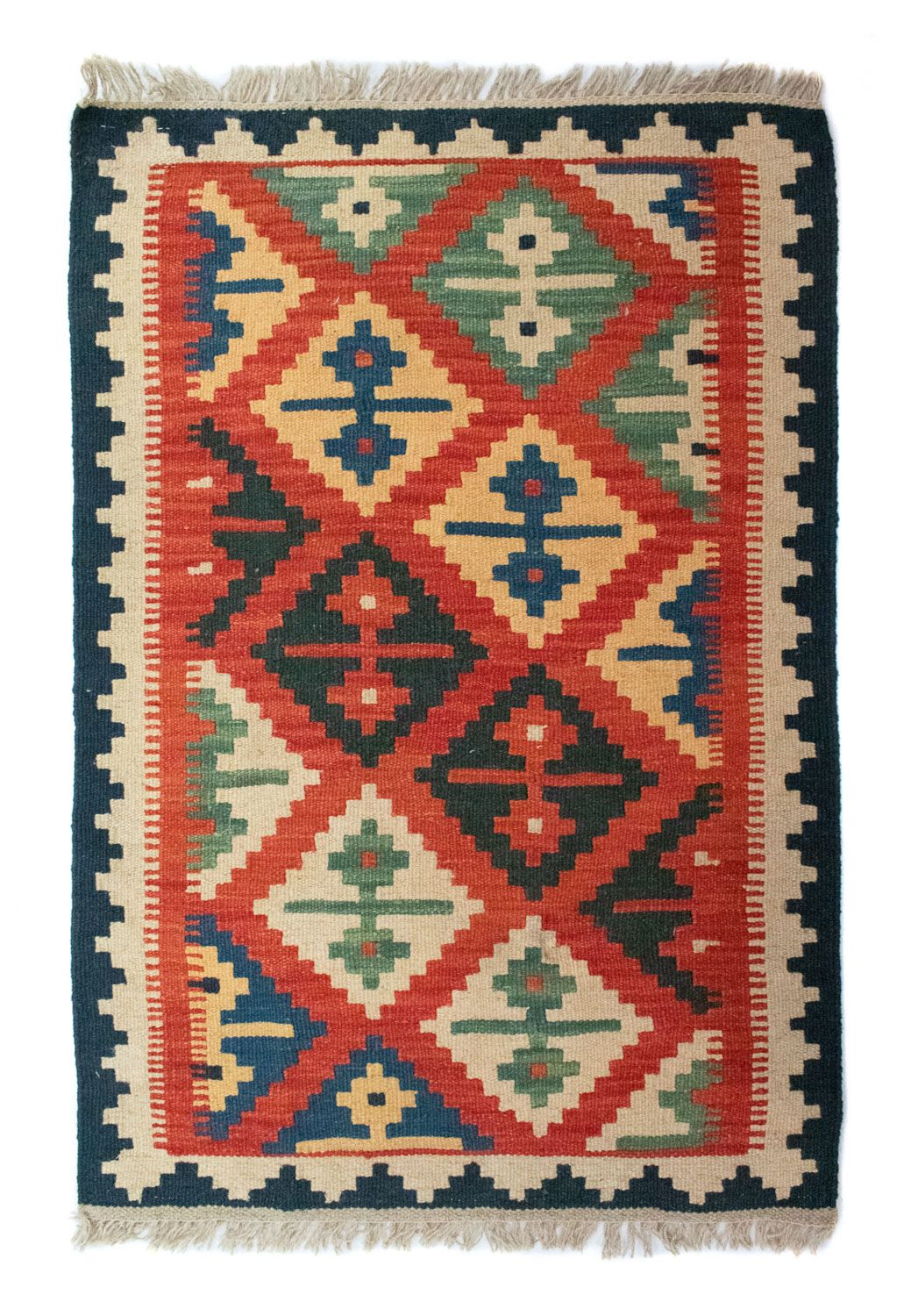 Tappeto Kelim - Orientale - 92 x 62 cm - multicolore