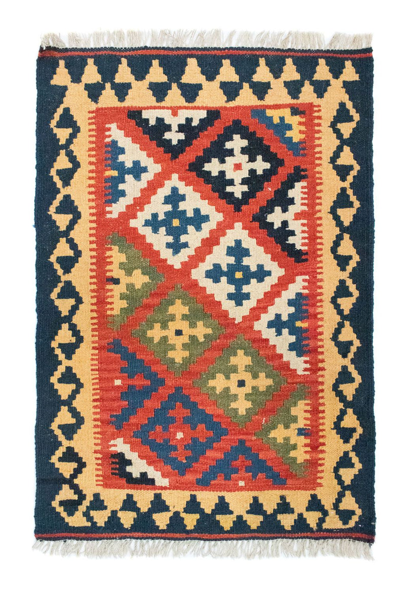 Tappeto Kelim - Orientale - 90 x 62 cm - arancione
