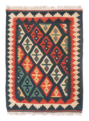 Tappeto Kelim - Orientale - 95 x 70 cm - multicolore