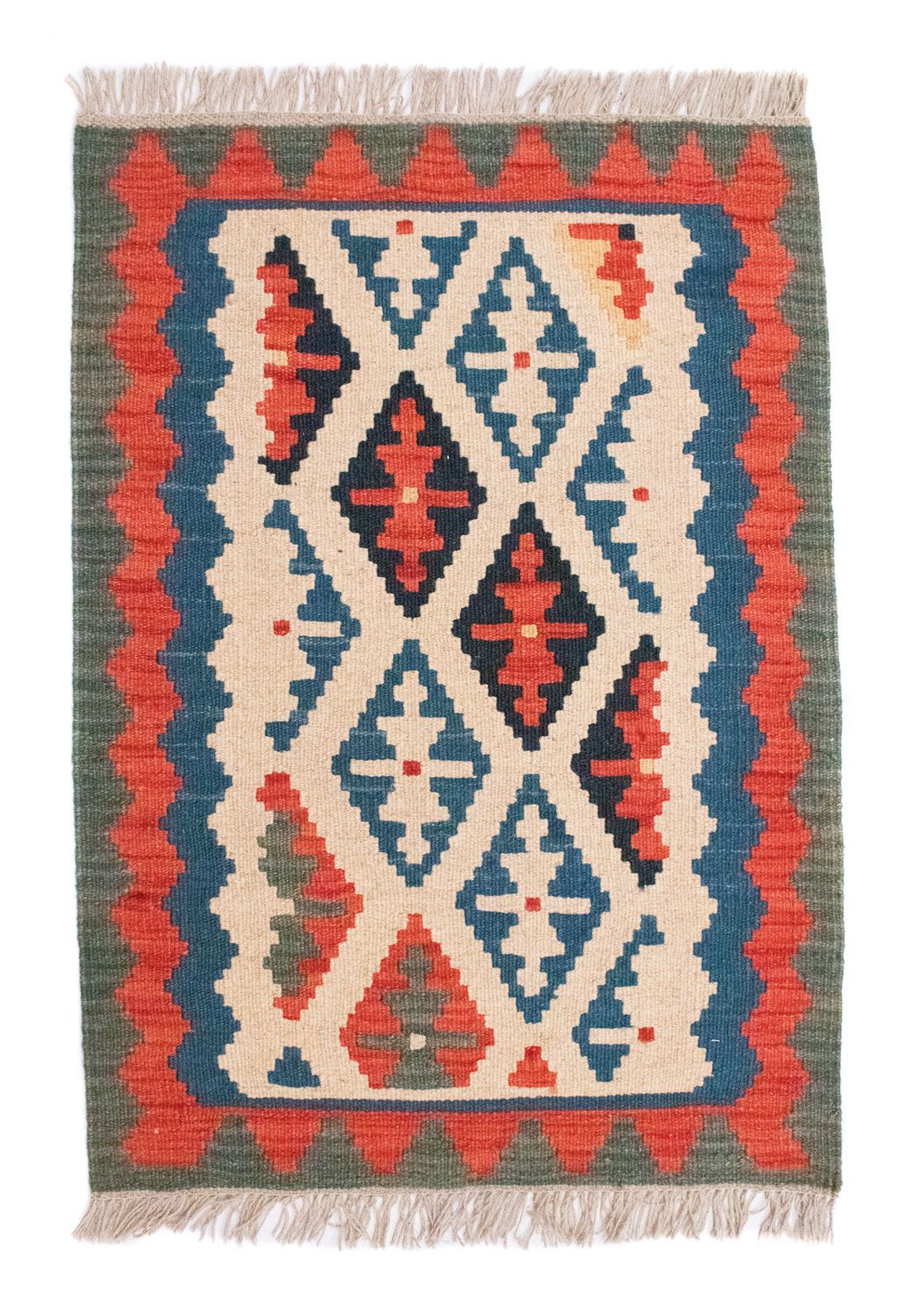 Tappeto Kelim - Orientale - 90 x 65 cm - beige