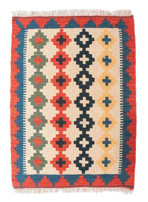 Tappeto Kelim - Orientale - 86 x 62 cm - beige