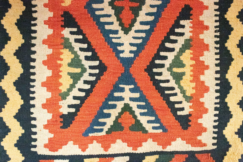 Tappeto Kelim - Orientale - 90 x 65 cm - arancione