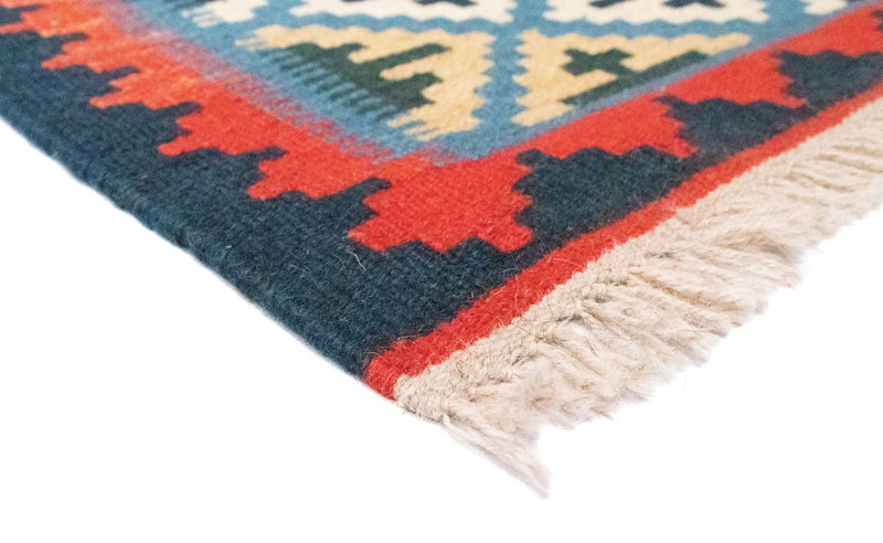 Tappeto Kelim - Orientale - 92 x 65 cm - blu
