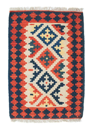 Tappeto Kelim - Orientale - 96 x 64 cm - arancione