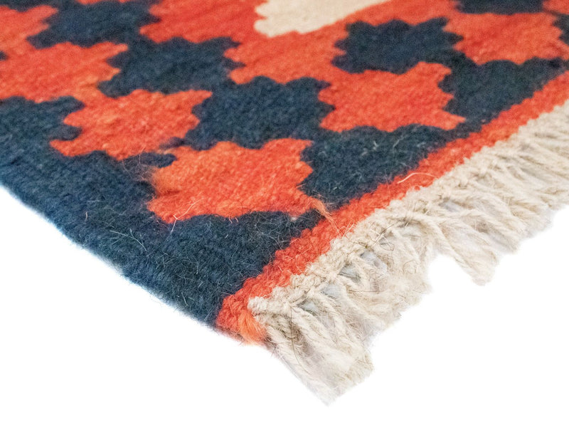 Tappeto Kelim - Orientale - 96 x 64 cm - arancione