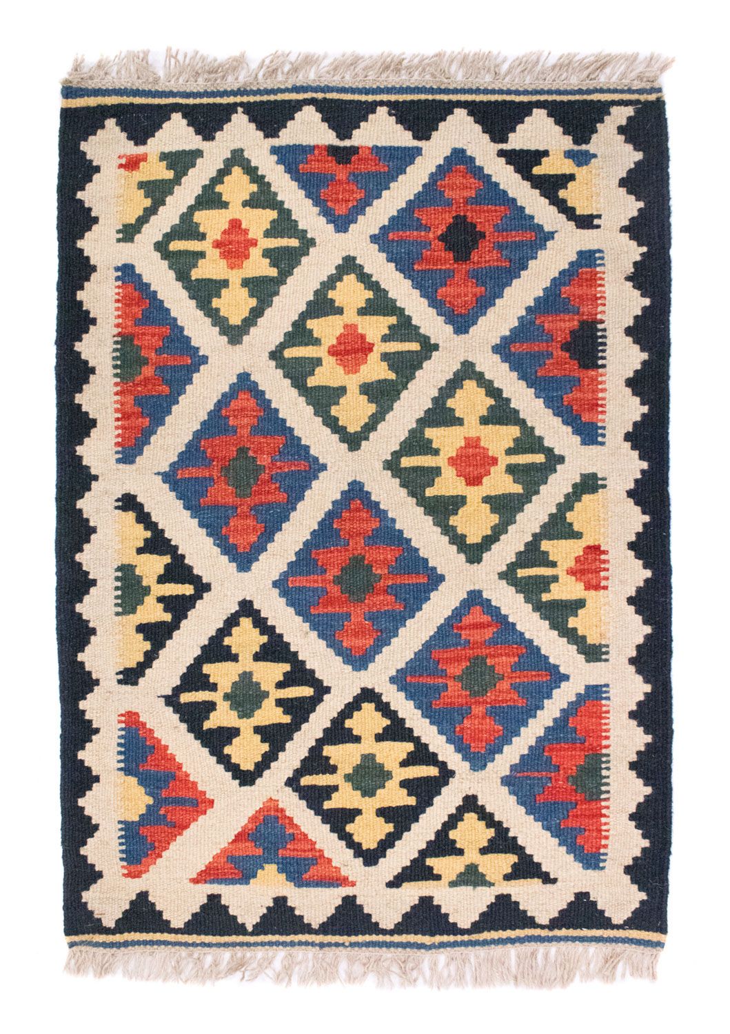 Tappeto Kelim - Orientale - 88 x 63 cm - beige