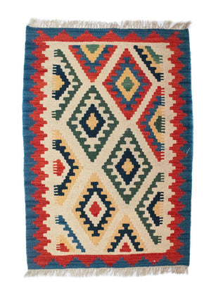 Tappeto Kelim - Orientale - 88 x 61 cm - beige