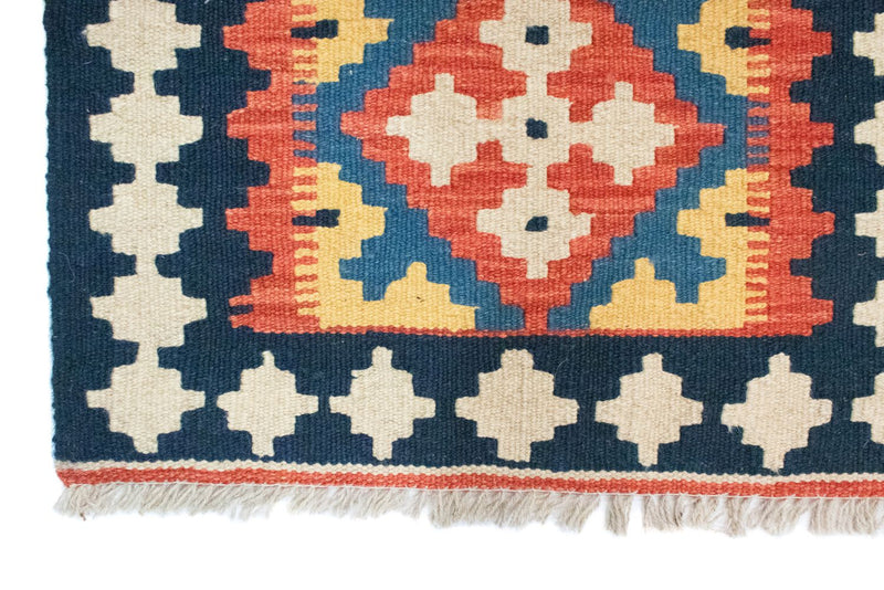 Tappeto Kelim - Orientale - 89 x 60 cm - blu