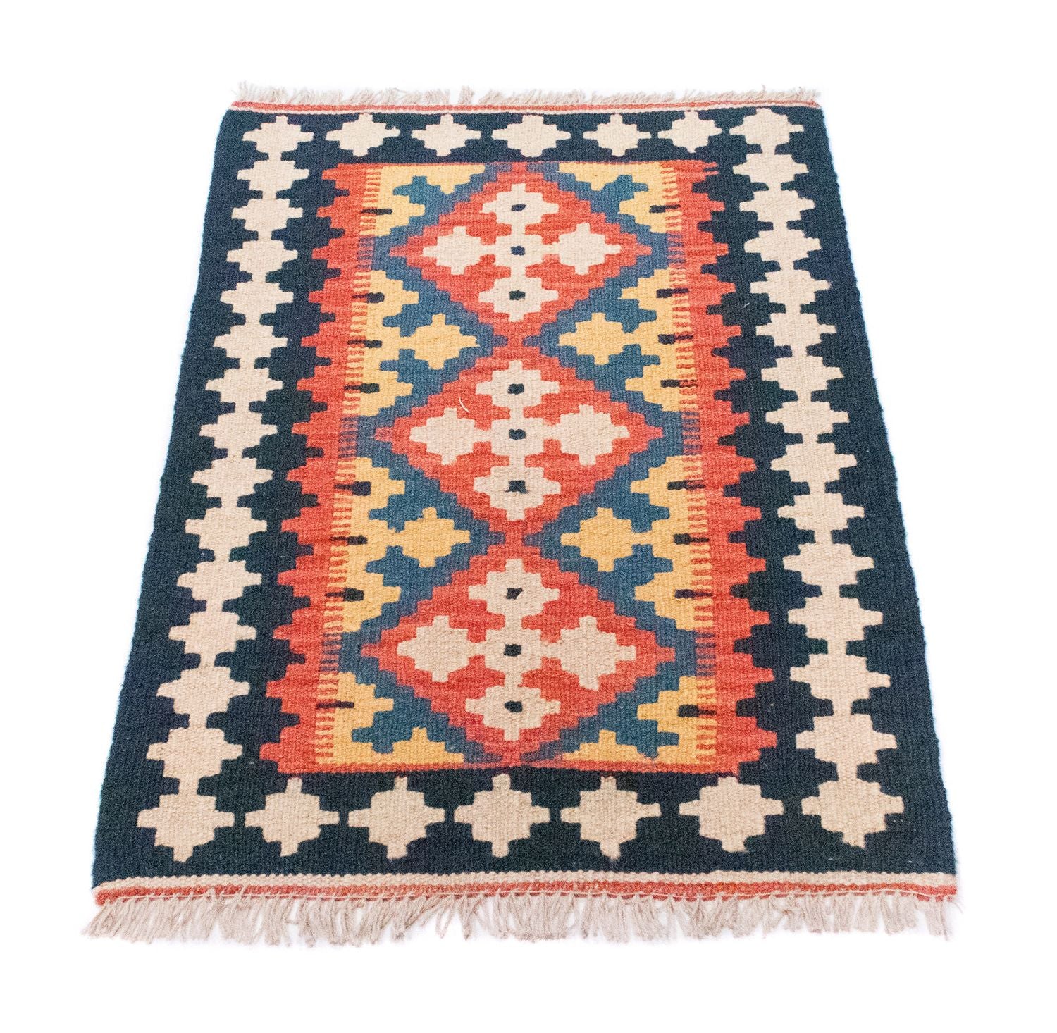 Tappeto Kelim - Orientale - 89 x 60 cm - blu
