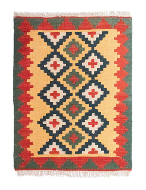 Tappeto Kelim - Orientale - 83 x 62 cm - giallo