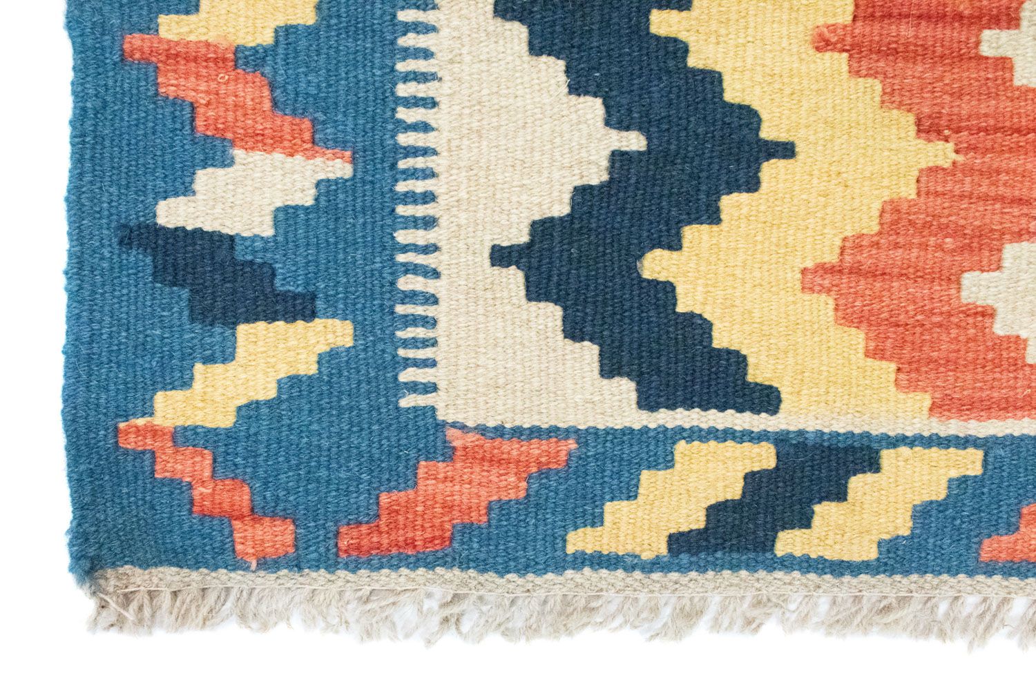 Tappeto Kelim - Orientale - 91 x 61 cm - blu