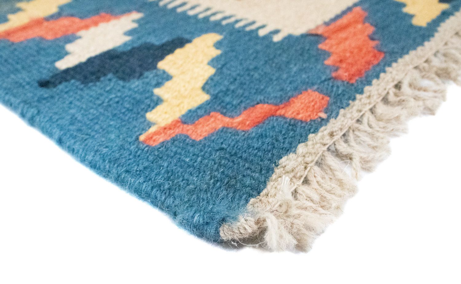 Tappeto Kelim - Orientale - 91 x 61 cm - blu