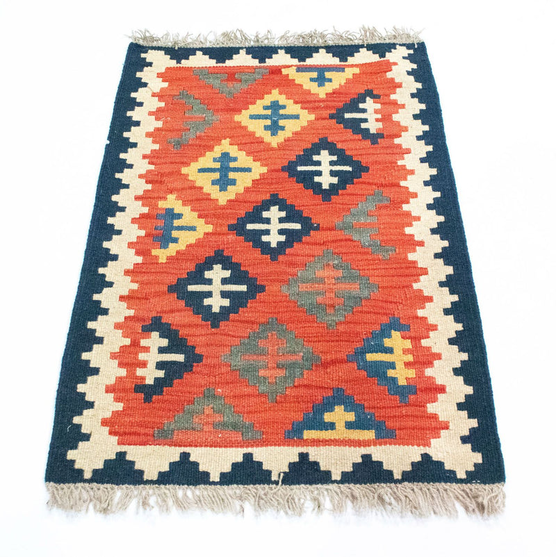 Tappeto Kelim - Orientale - 93 x 62 cm - arancione