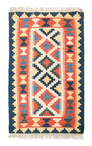 Tappeto Kelim - Orientale - 101 x 63 cm - arancione