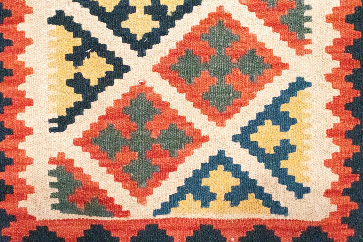Tappeto Kelim - Orientale - 95 x 65 cm - arancione