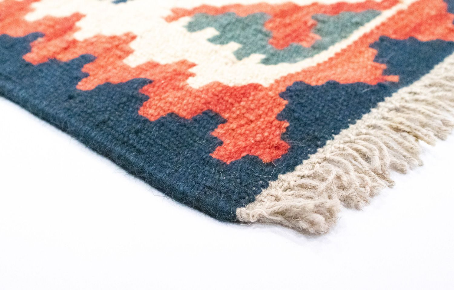 Tappeto Kelim - Orientale - 95 x 65 cm - arancione