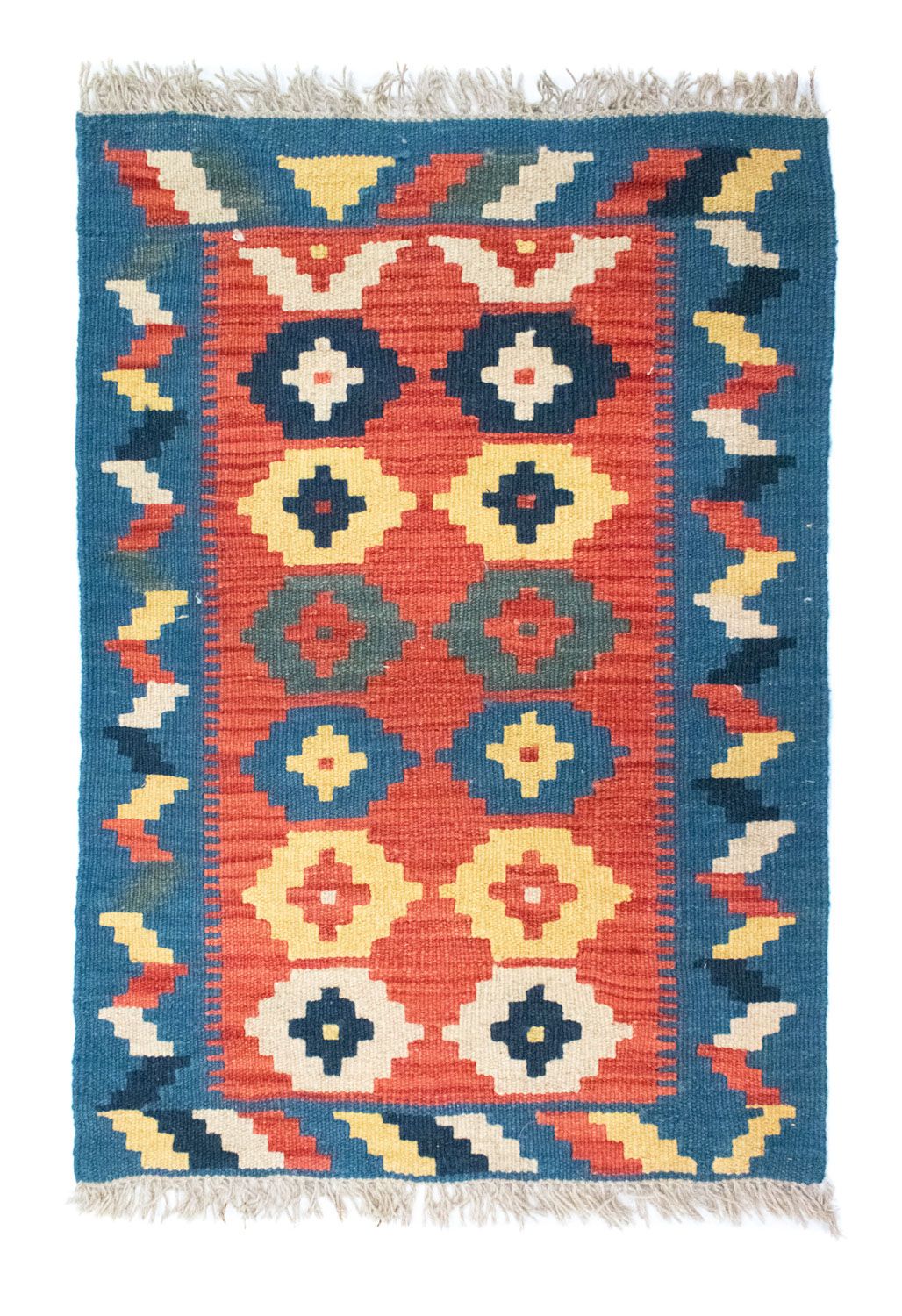 Tappeto Kelim - Orientale - 87 x 62 cm - arancione