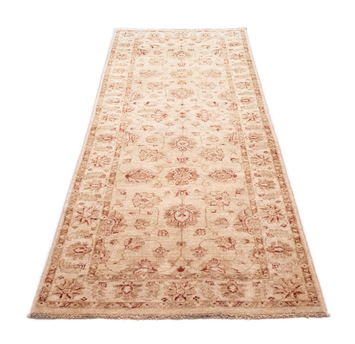 Tappeto corsia Tappeto Ziegler - 243 x 79 cm - beige