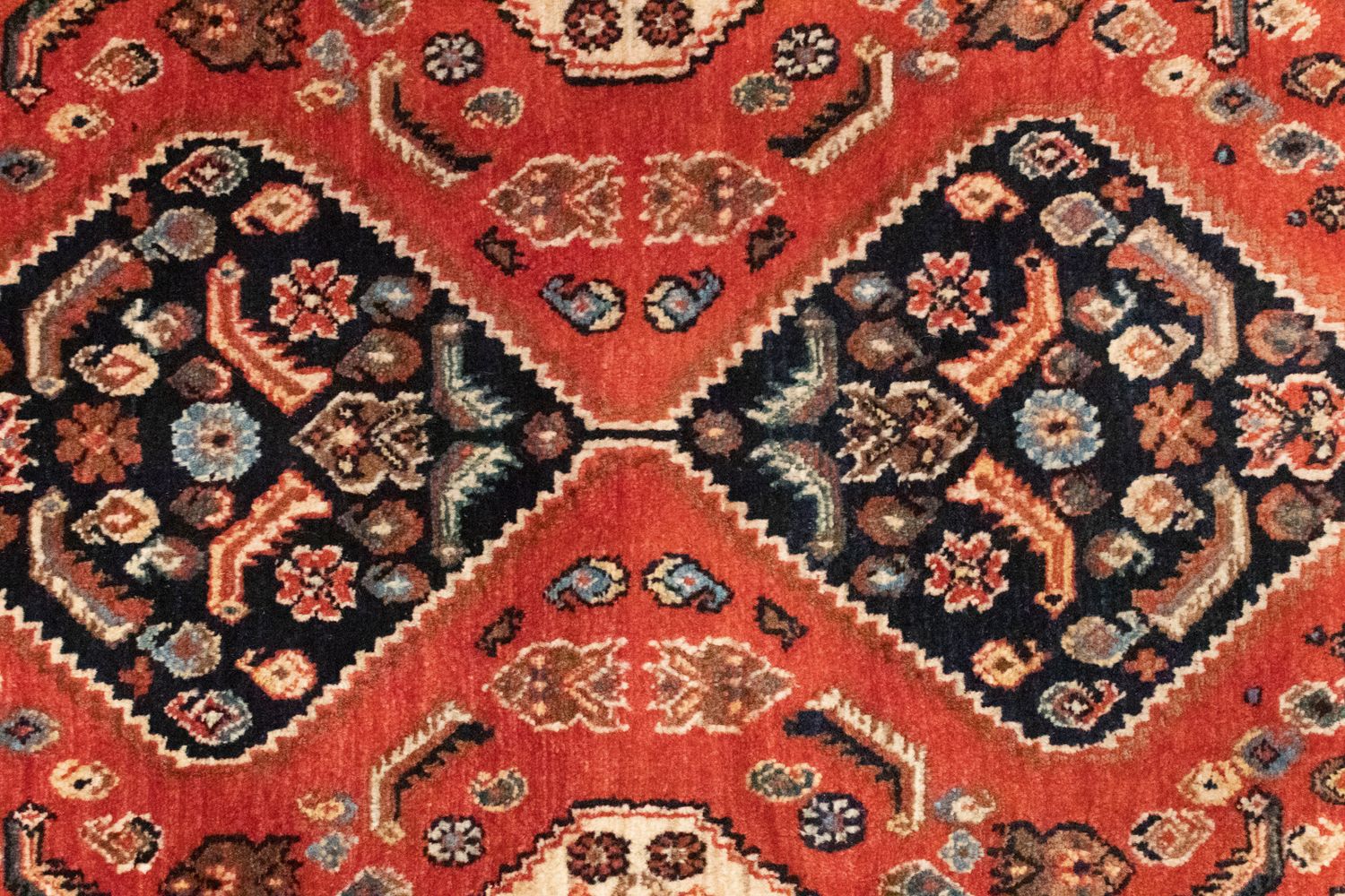 Tappeto corsia Tappeto Persero - Nomade - 249 x 96 cm - rosso