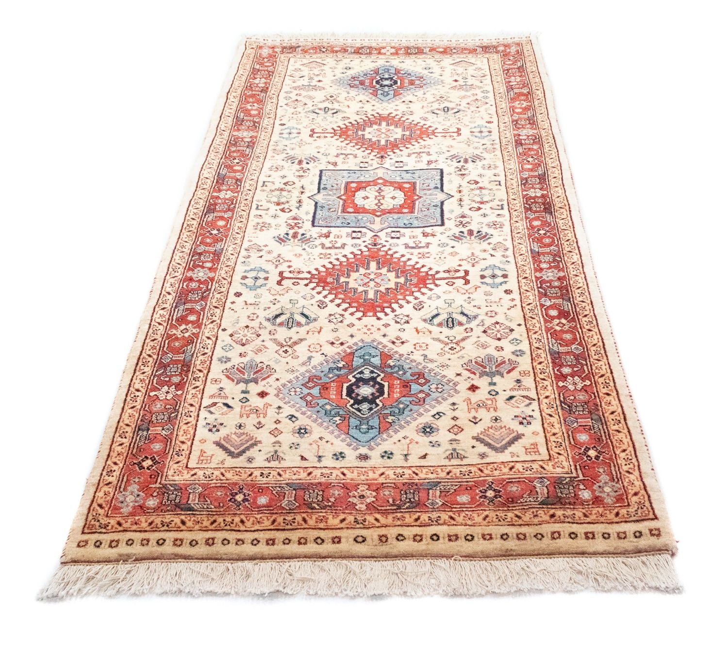 Tappeto corsia Tappeto Persero - Nomade - 230 x 90 cm - beige