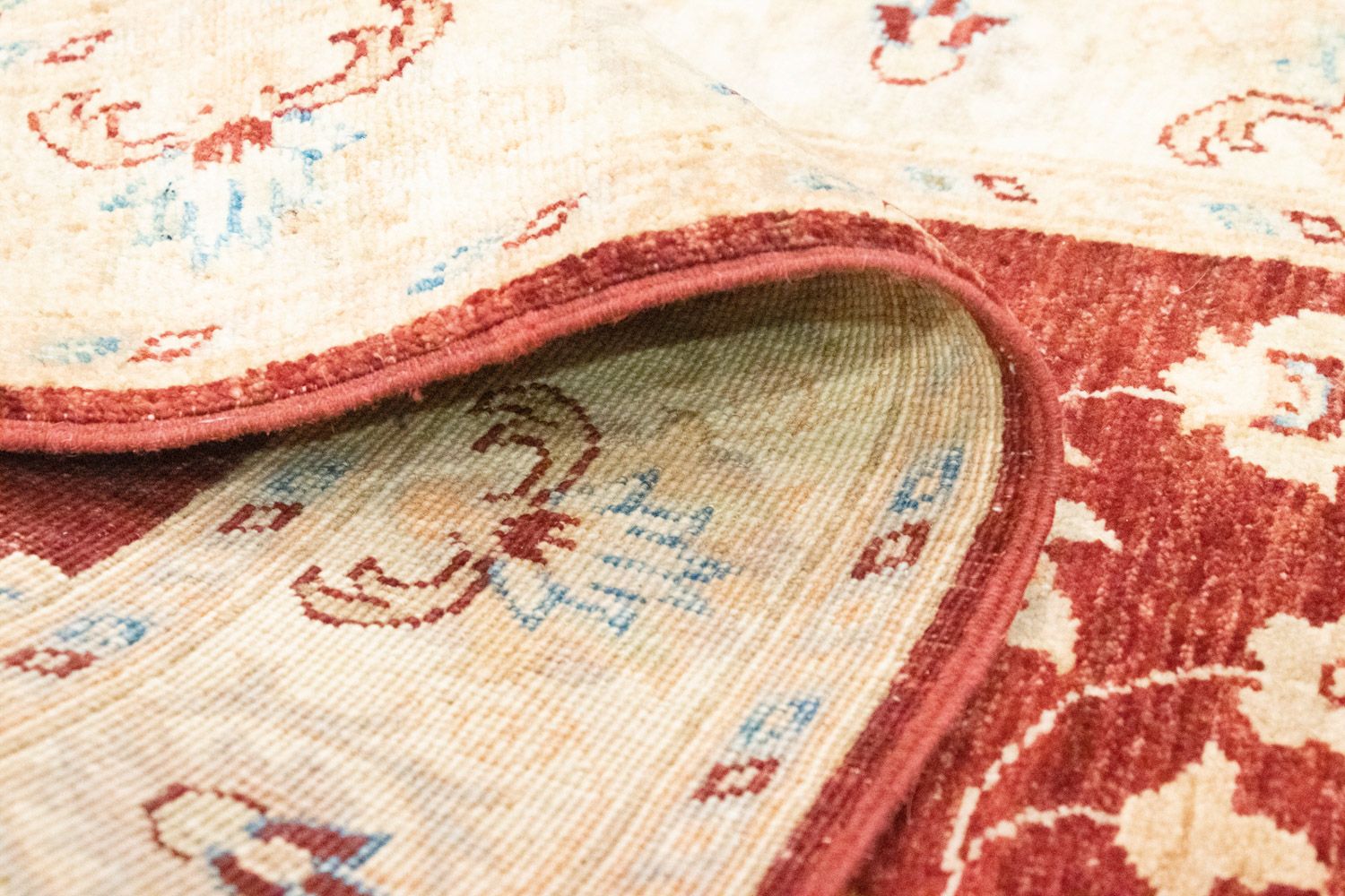 Tappeto corsia Tappeto Ziegler - 252 x 78 cm - rosso