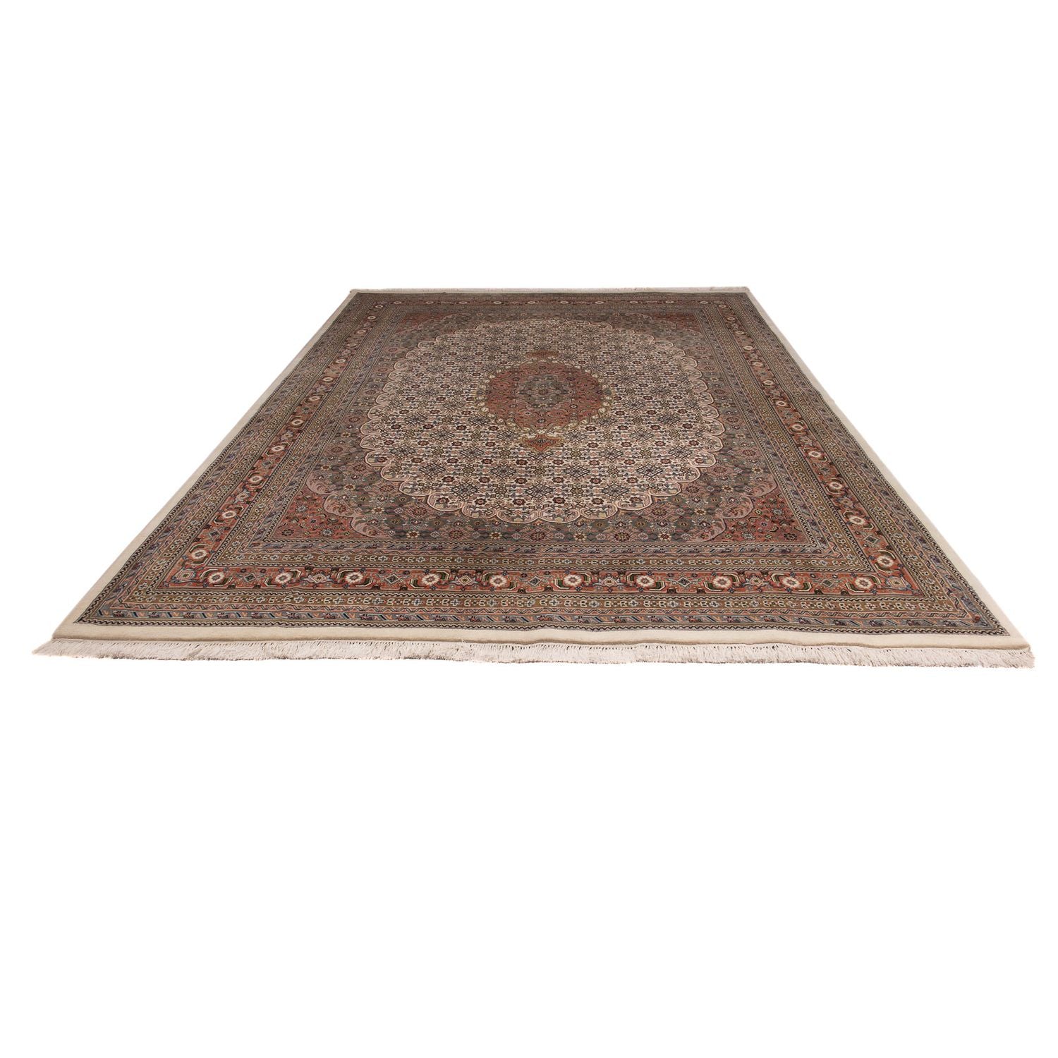 Tappeto orientale - Bidjar - Indo - 338 x 243 cm - beige