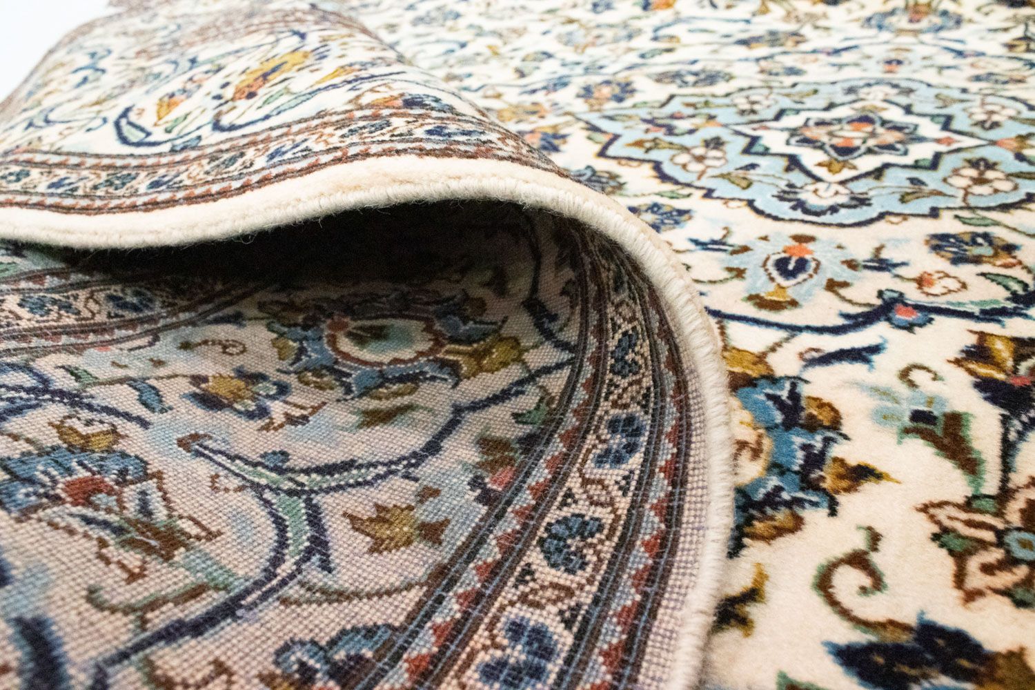 Tappeto Persero - Keshan - 292 x 193 cm - beige