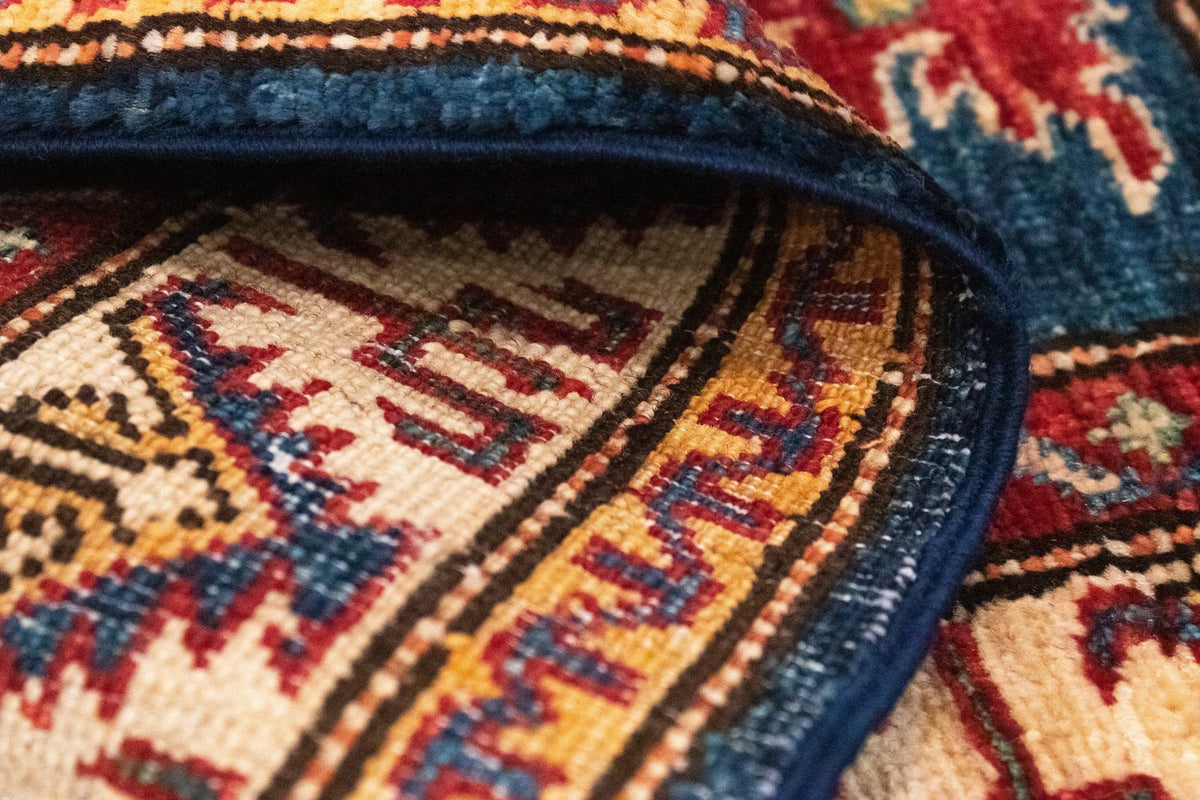 Tappeto Ziegler - Kazak - 90 x 58 cm - blu