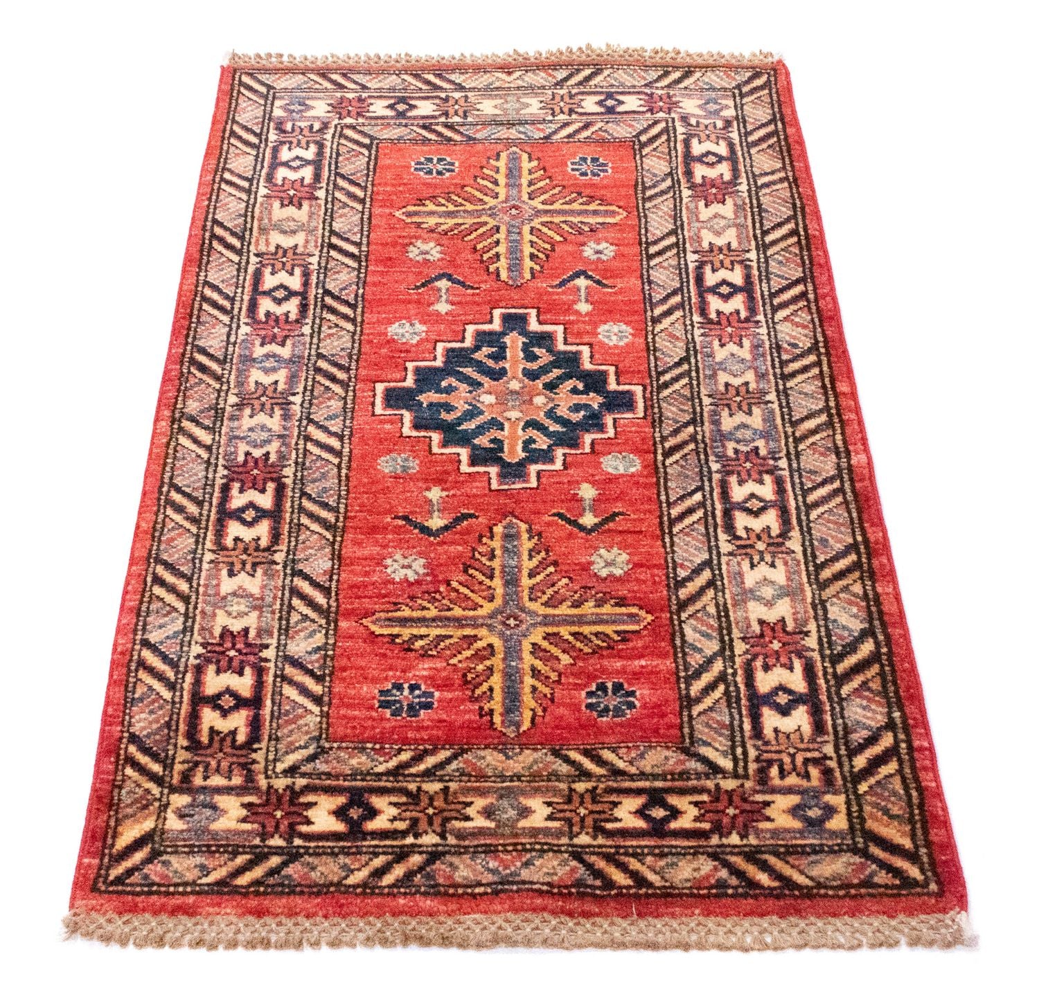 Tappeto Ziegler - Kazak - 107 x 62 cm - arancione