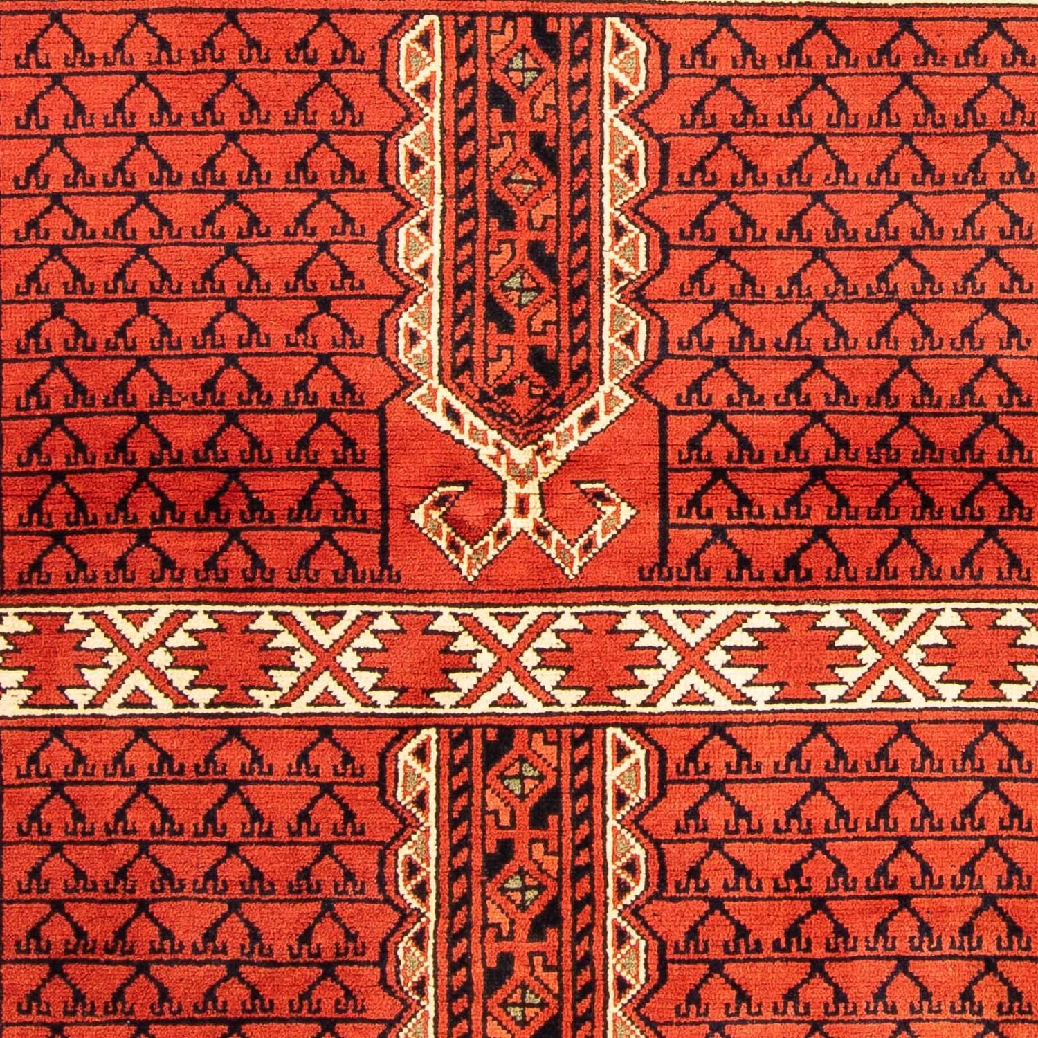 Tappeto afgano - 174 x 118 cm - ruggine