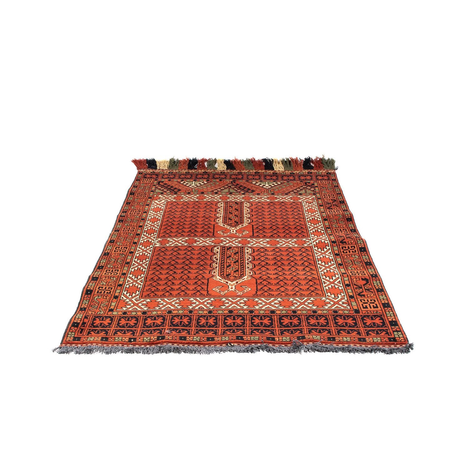 Tappeto afgano - 174 x 118 cm - ruggine