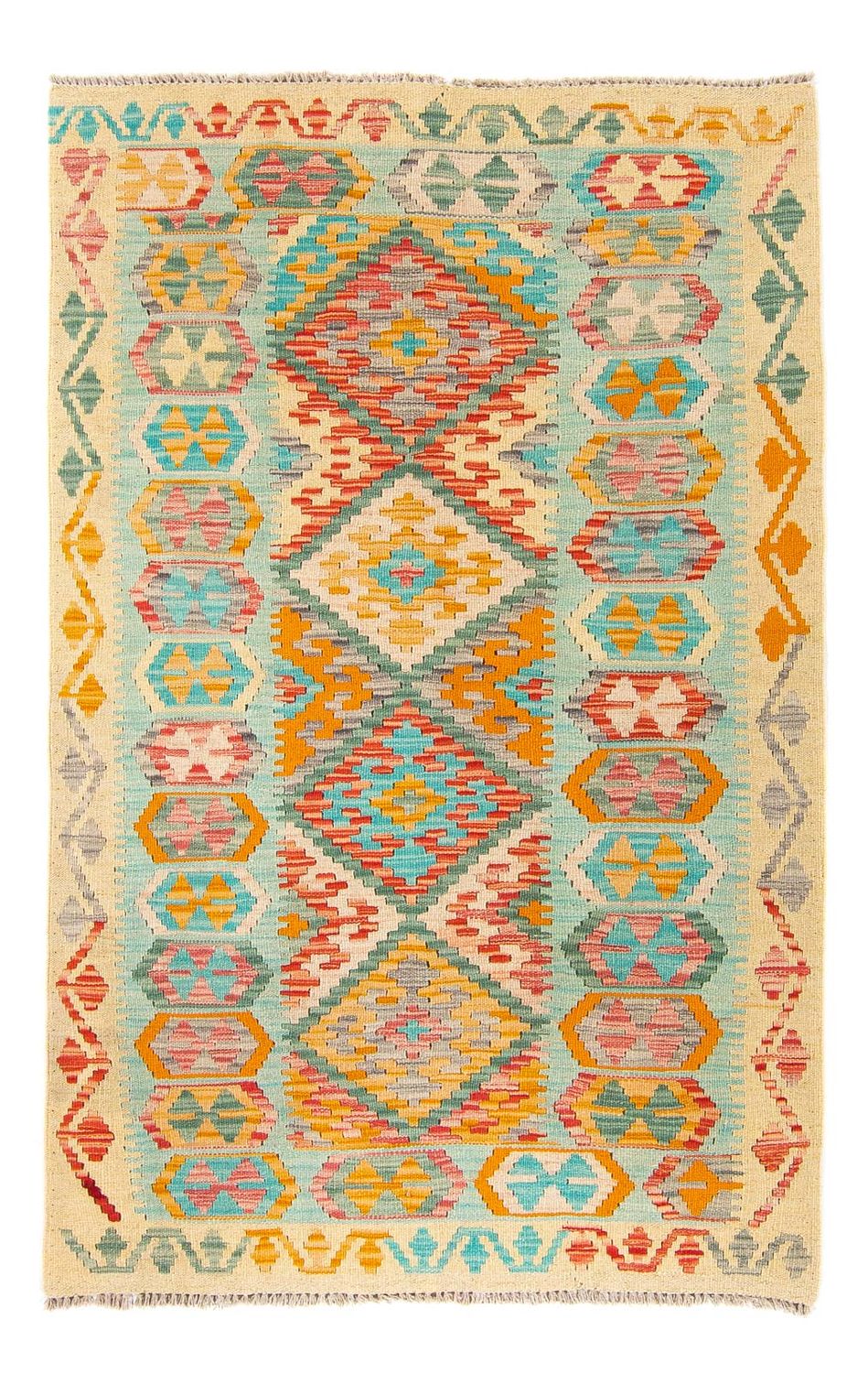 Tappeto Kelim - Splash - 161 x 105 cm - multicolore