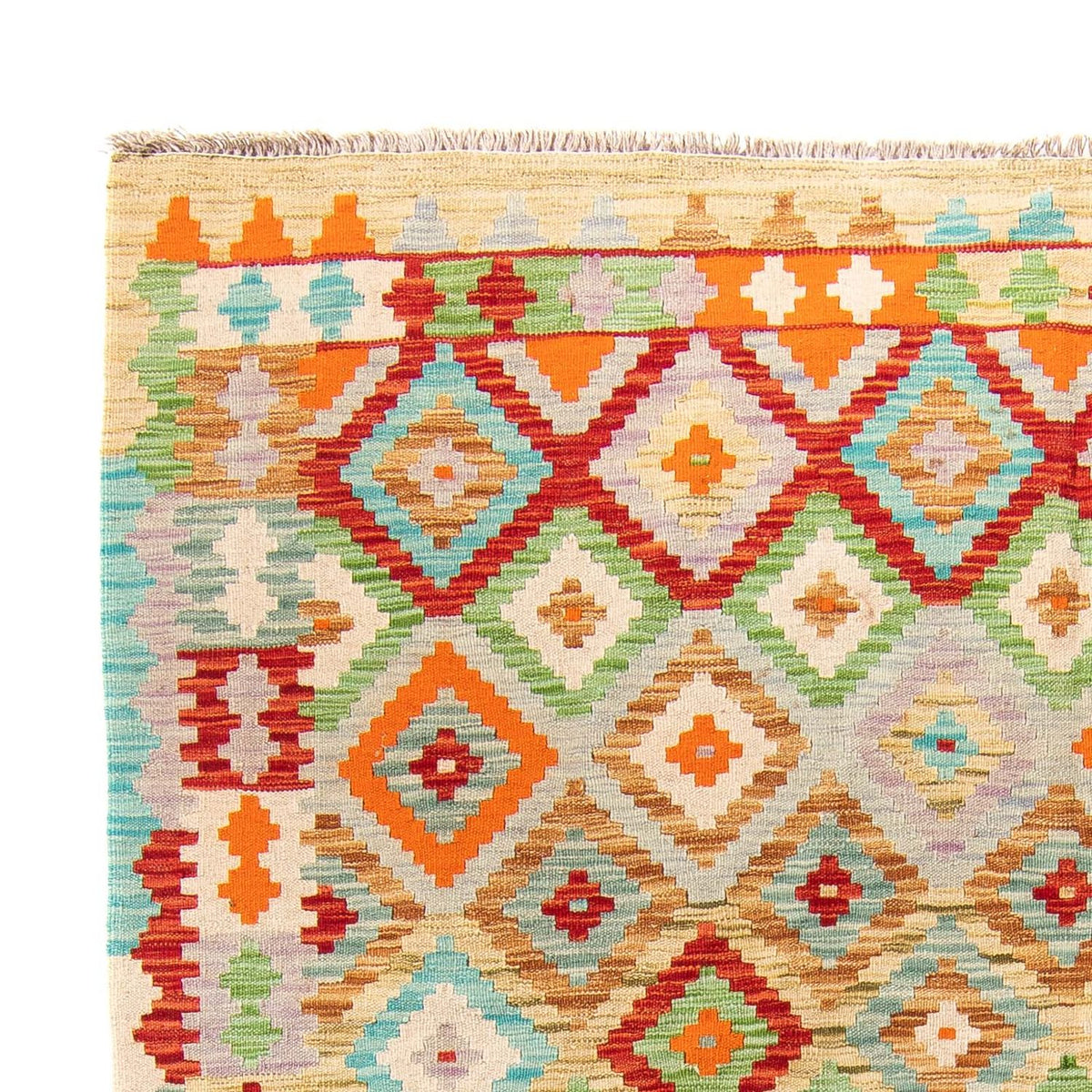 Tappeto Kelim - Splash - 244 x 175 cm - multicolore