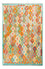 Tappeto Kelim - Splash - 254 x 174 cm - turchese