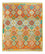 Tappeto Kelim - Splash - 205 x 155 cm - verde