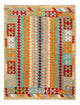 Tappeto Kelim - Splash - 200 x 153 cm - multicolore
