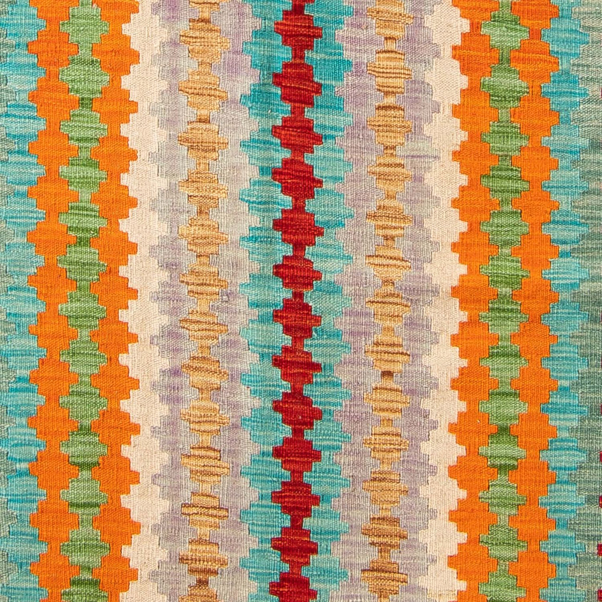 Tappeto Kelim - Splash - 200 x 153 cm - multicolore