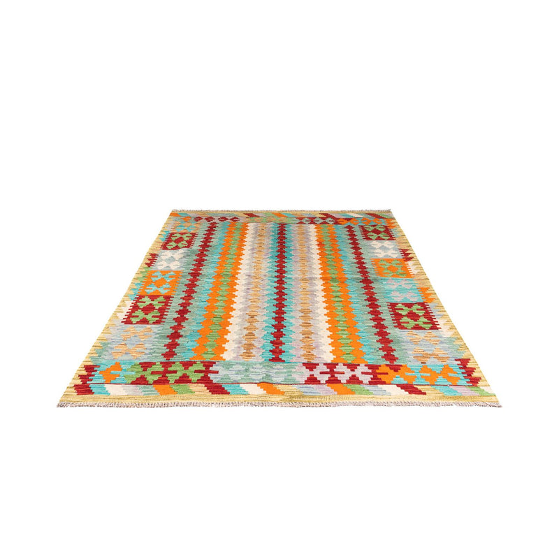 Tappeto Kelim - Splash - 200 x 153 cm - multicolore
